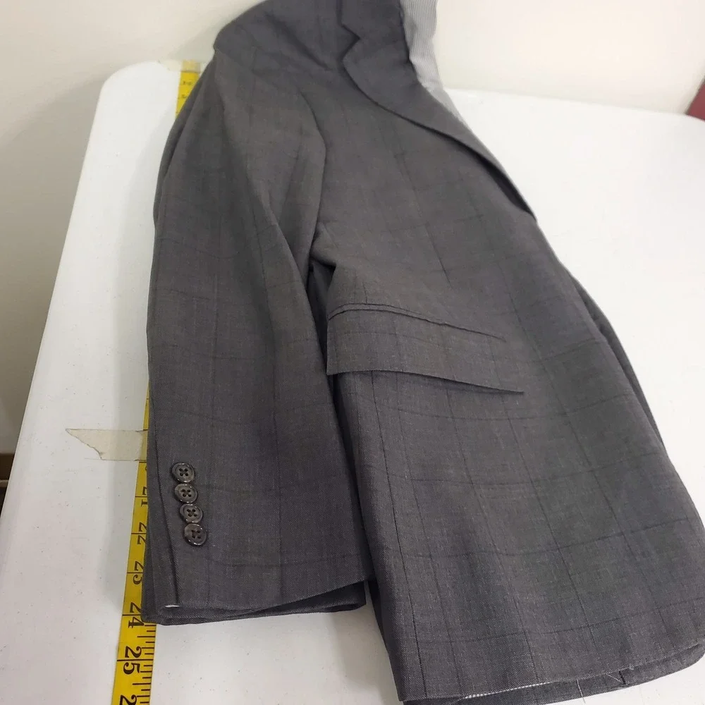 Todd Snyder Mens Mayfair‎ Blazer Size 38R Gray Professional Corpcore Business